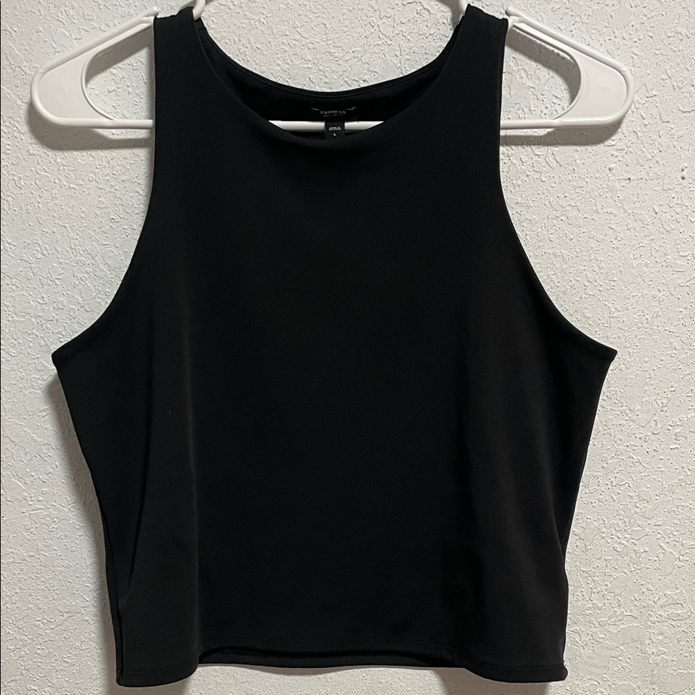 Express Sleek Black Tank Top